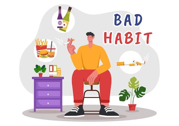vector-illustration-bad-habits-featuring-unhealthy-lifestyles-such-as-eating-fast-food-drinking-alcohol-flat-cartoon-style-background_2175-25932 (1)