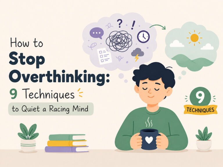 How to stop overthinking at night